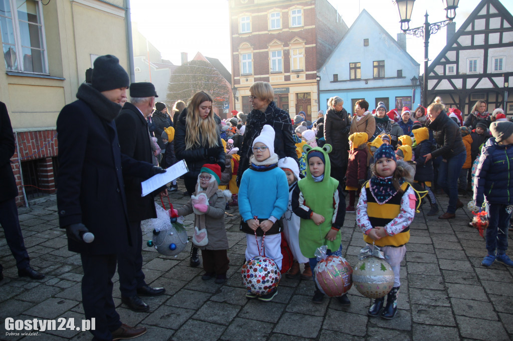 Na ponieckim rynku stanęła piękna choinka