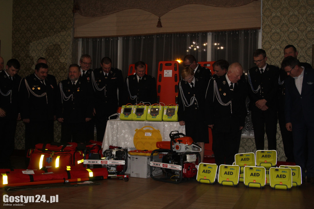 Przekazanie sprzętu dla jednostek OSP