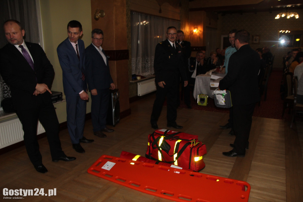 Przekazanie sprzętu dla jednostek OSP