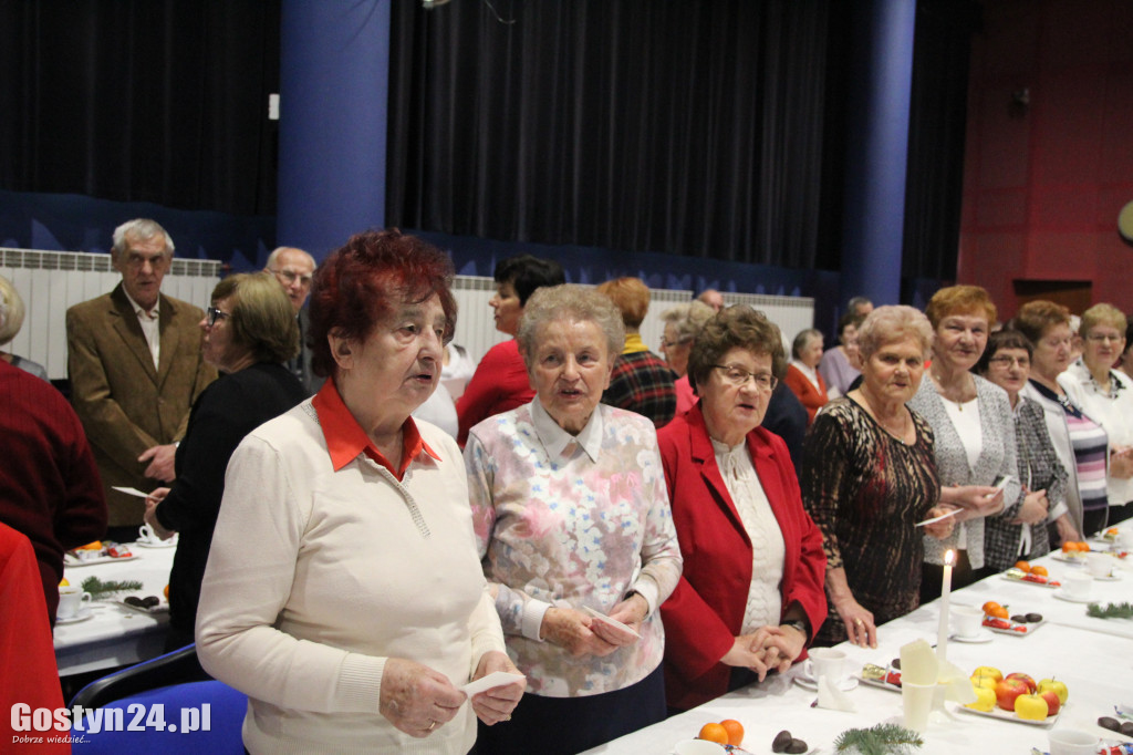 Opłatkowe spotkanie gostyńskich seniorów