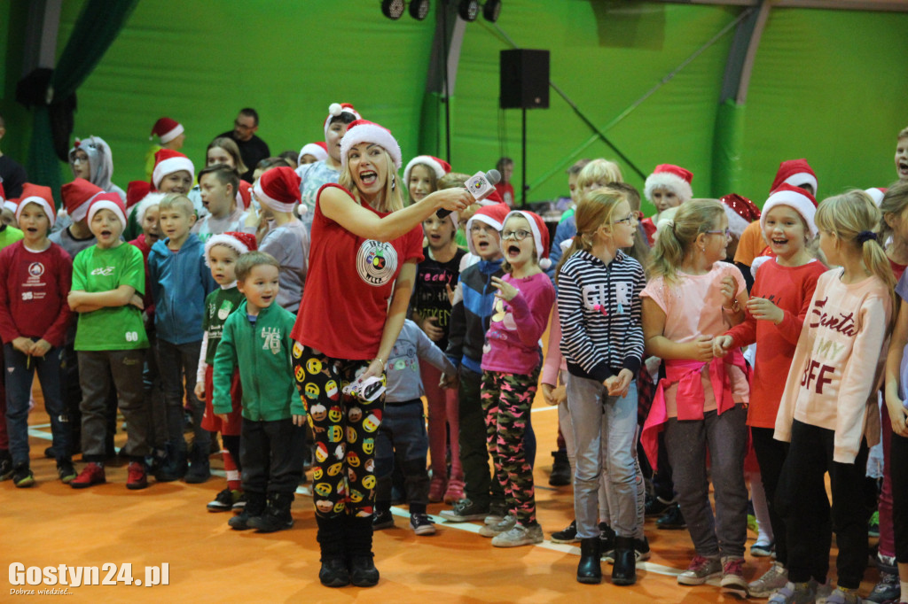 Brzuszki z Mikołajem w Borku Wlkp.