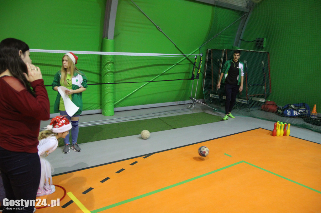 Brzuszki z Mikołajem w Borku Wlkp.