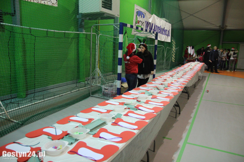 Brzuszki z Mikołajem w Borku Wlkp.