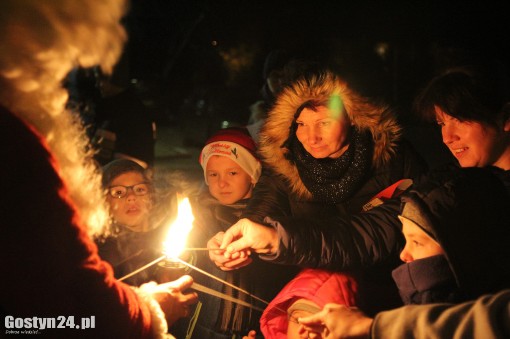 Brzuszki z Mikołajem w Borku Wlkp.