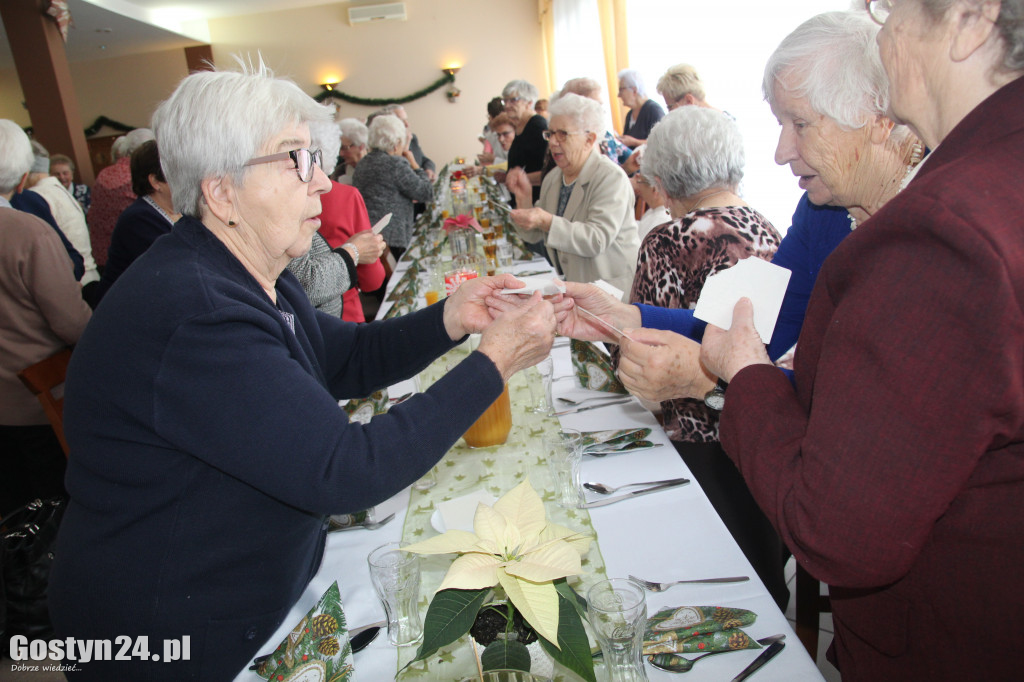 Wigilijne spotkanie seniorów w Gostyniu