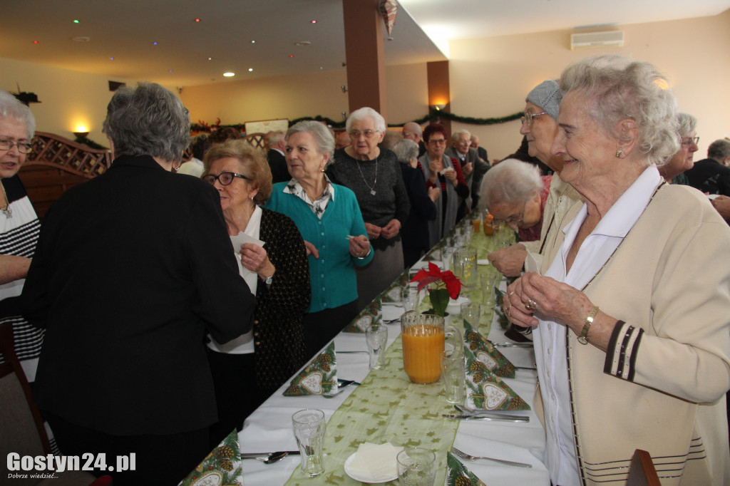 Wigilijne spotkanie seniorów w Gostyniu