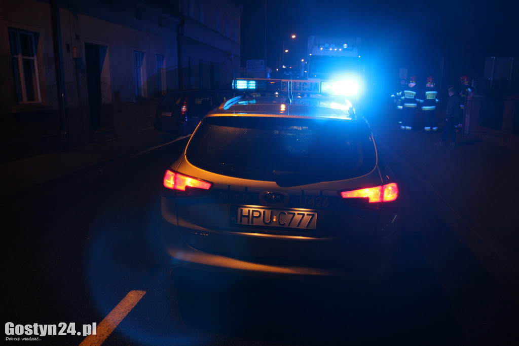 Zderzenie na ul. Jana Pawła II w Gostyniu