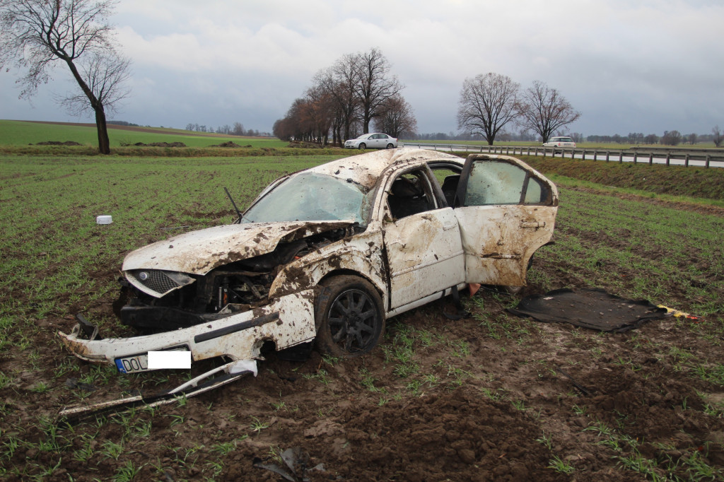Wypadek na drodze wojewódzkiej 434