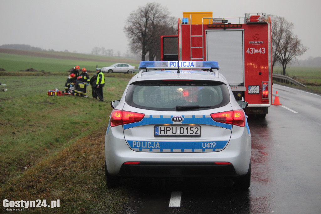 Wypadek na drodze wojewódzkiej 434