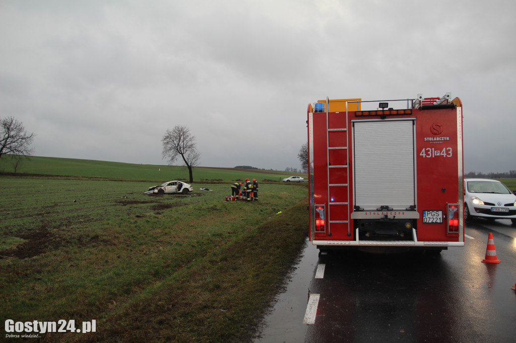 Wypadek na drodze wojewódzkiej 434
