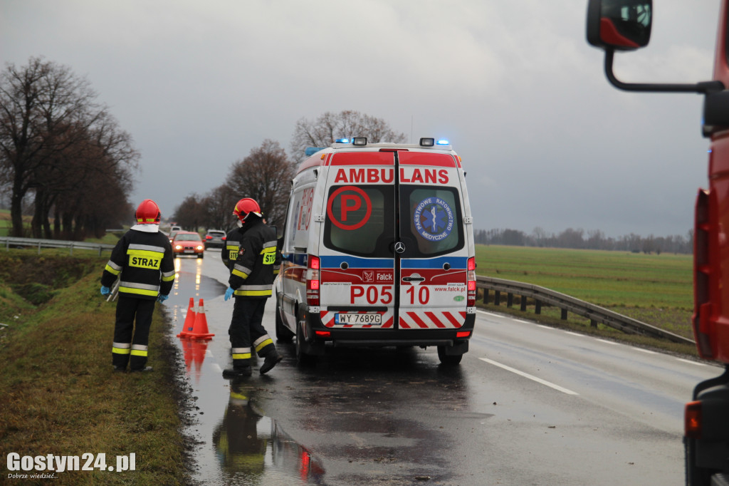 Wypadek na drodze wojewódzkiej 434