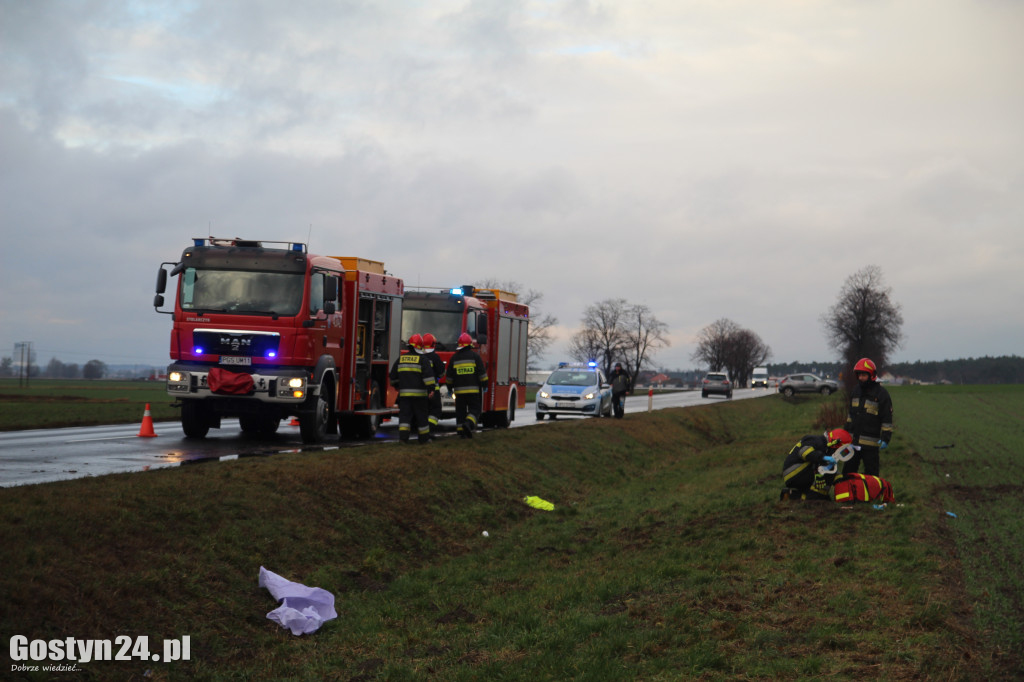 Wypadek na drodze wojewódzkiej 434