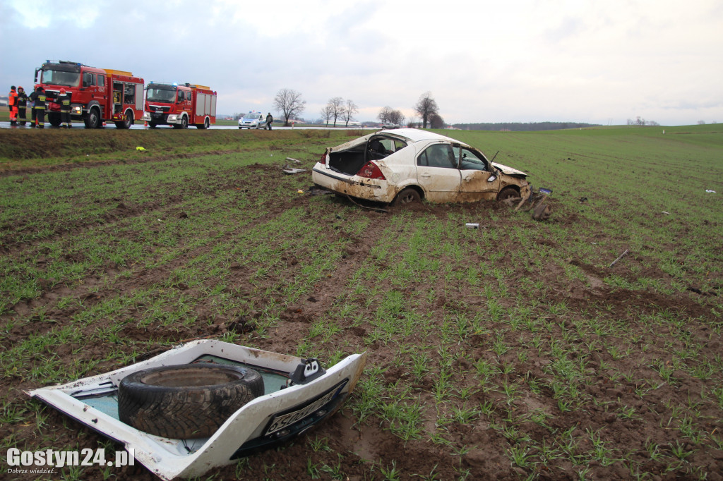 Wypadek na drodze wojewódzkiej 434