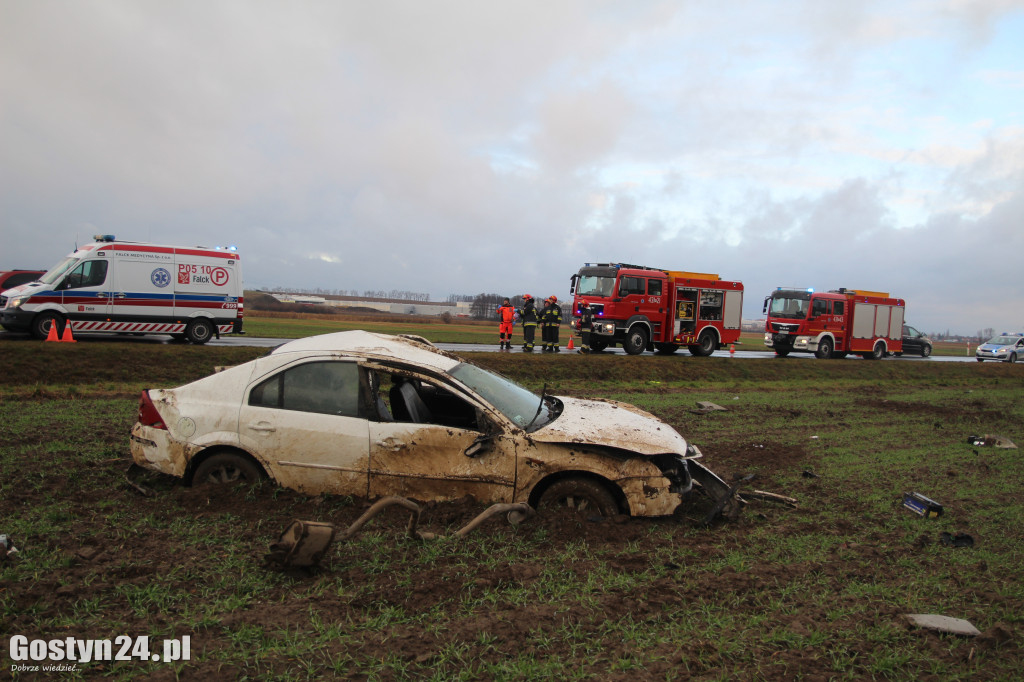 Wypadek na drodze wojewódzkiej 434