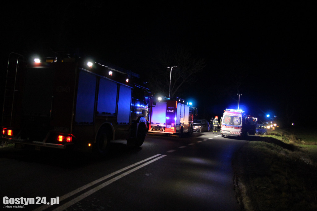 Wypadek na trasie Czarkowo-Drzewce