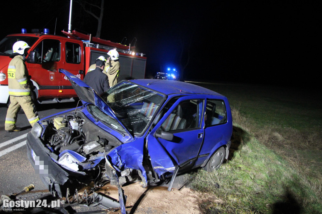 Wypadek na trasie Czarkowo-Drzewce