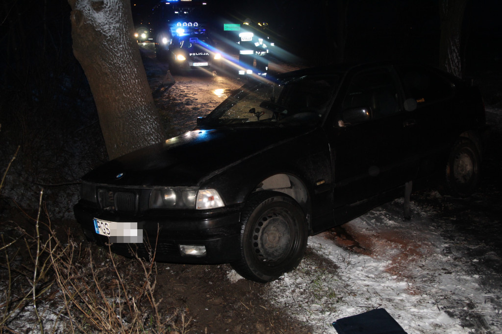Wypadek na trasie Strumiany - Borek Wlkp.