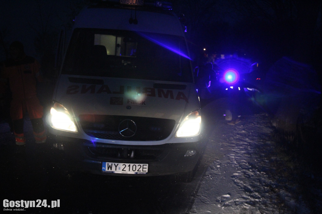 Wypadek na trasie Strumiany - Borek Wlkp.