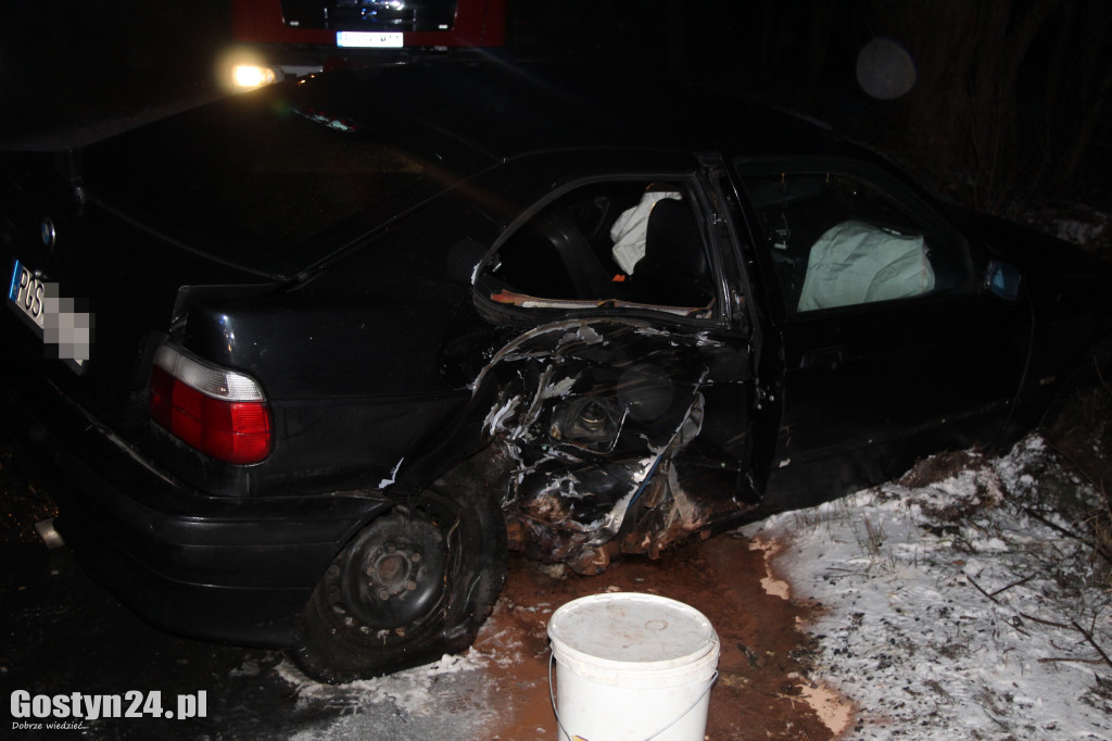 Wypadek na trasie Strumiany - Borek Wlkp.