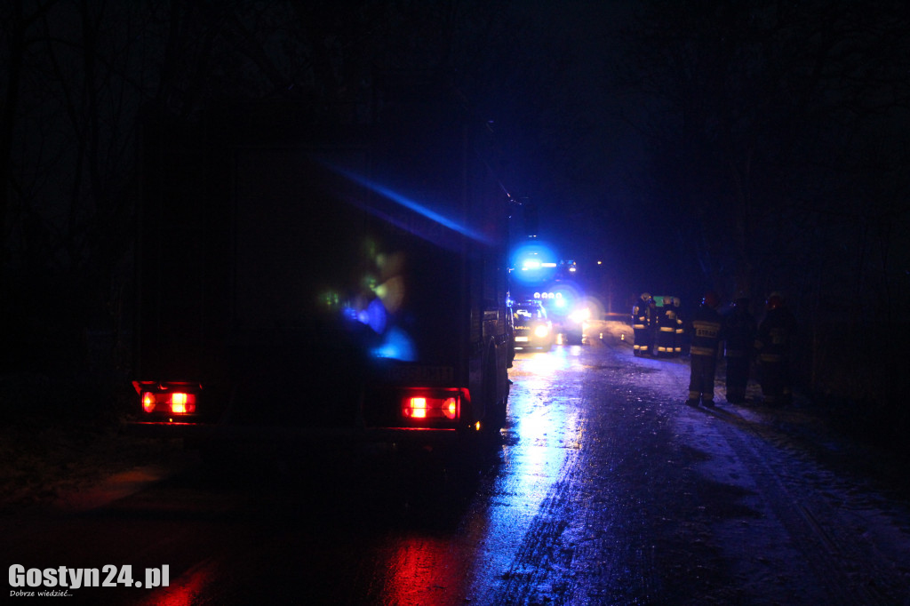Wypadek na trasie Strumiany - Borek Wlkp.