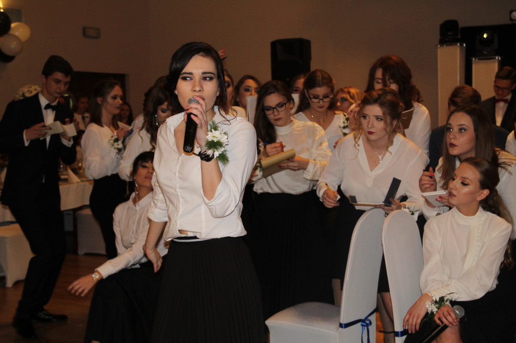Studniówka maturzystów ZSO w Gstyniu