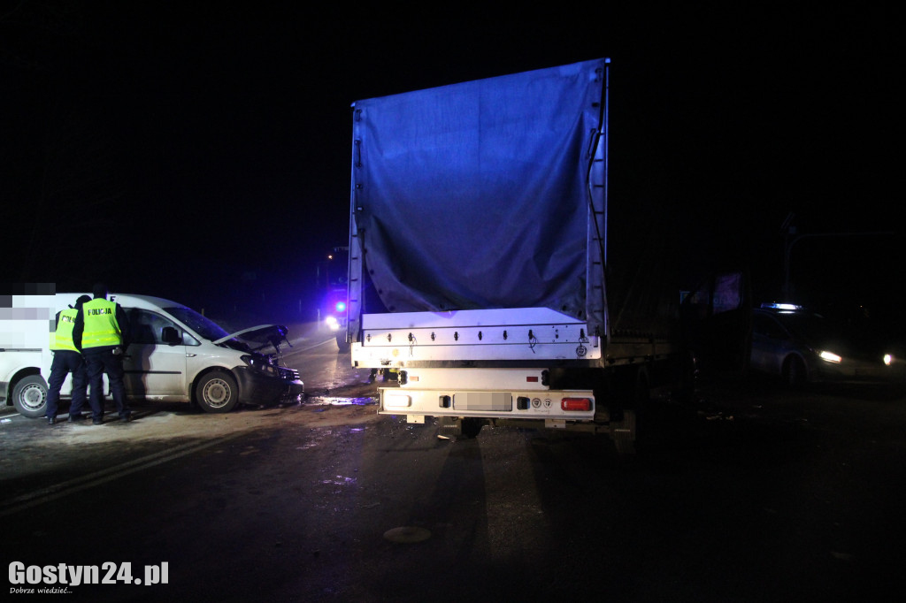 Wypadek na K12 - Borek Wlkp.-Koszkowo