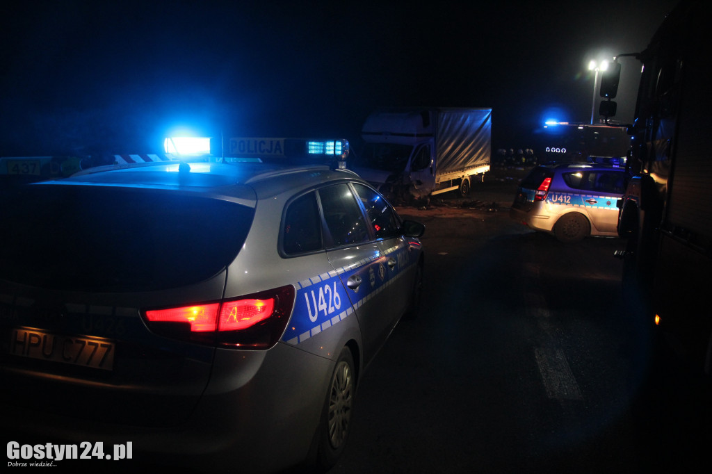 Wypadek na K12 - Borek Wlkp.-Koszkowo