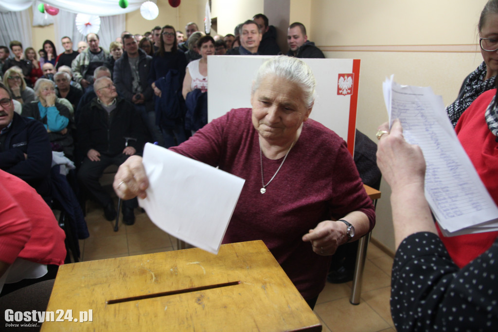 Wybory sołeckie w Grabonogu gmina Piaski