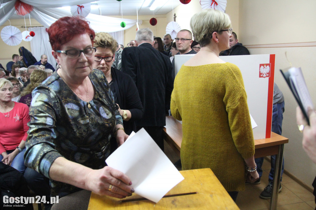 Wybory sołeckie w Grabonogu gmina Piaski