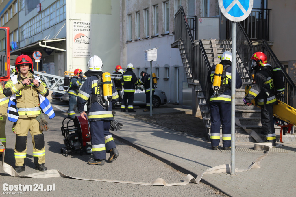 Akcja ratunkowa w gostyńskim Urzędzie Pracy