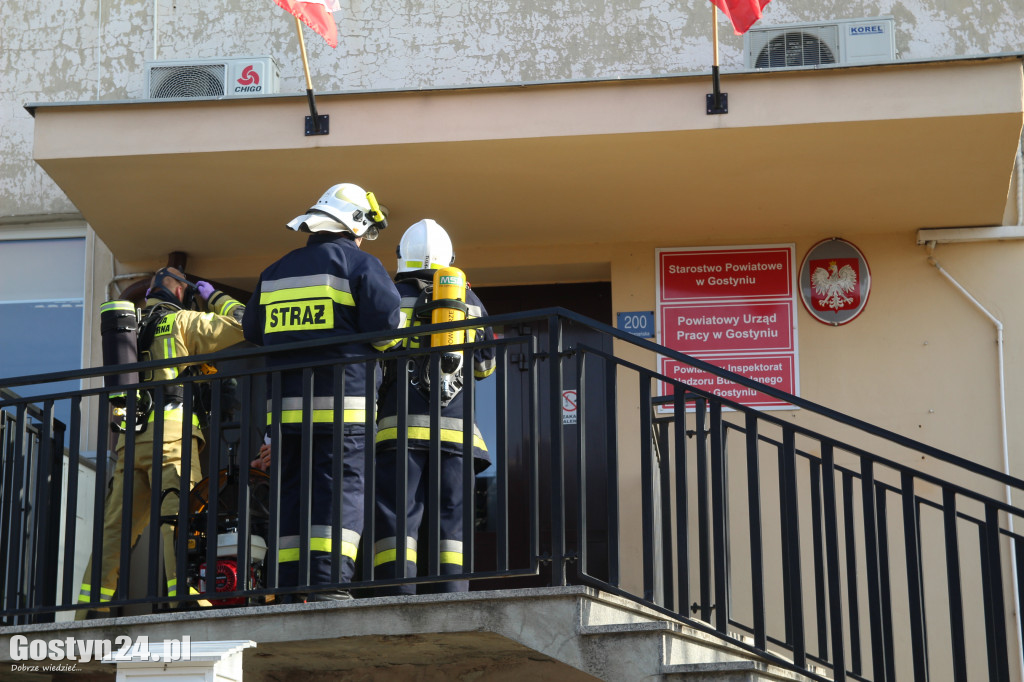 Akcja ratunkowa w gostyńskim Urzędzie Pracy