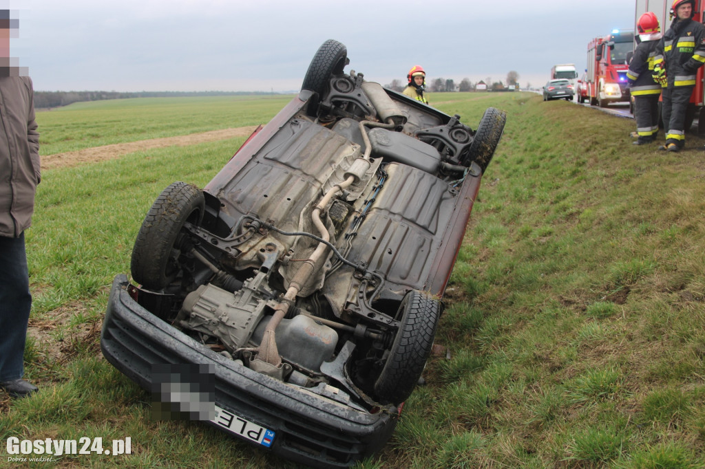 Zdarzenie na trasie Gostyń-Gola