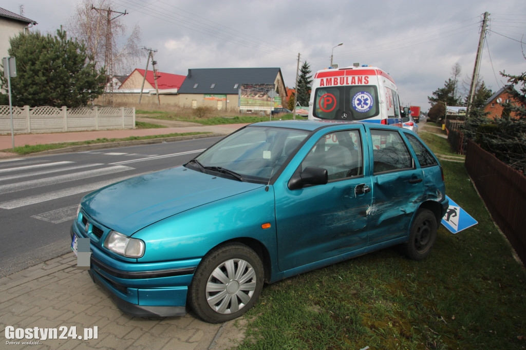 Zderzenie na gostyńskim skrzyżowaniu