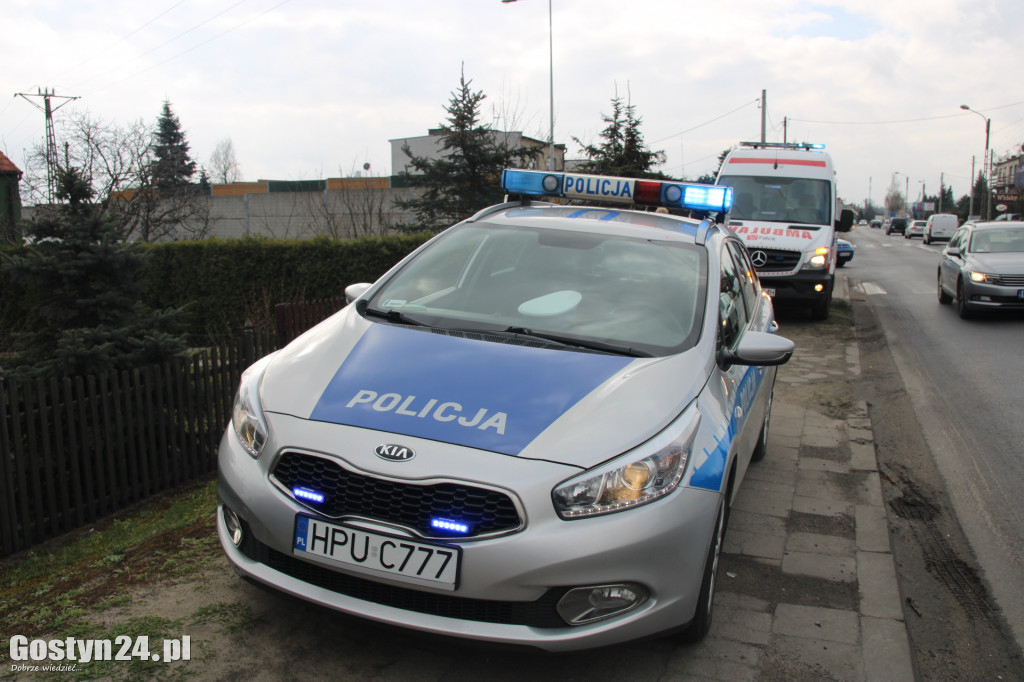 Zderzenie na gostyńskim skrzyżowaniu