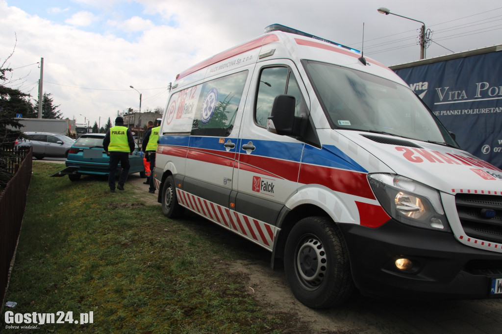 Zderzenie na gostyńskim skrzyżowaniu
