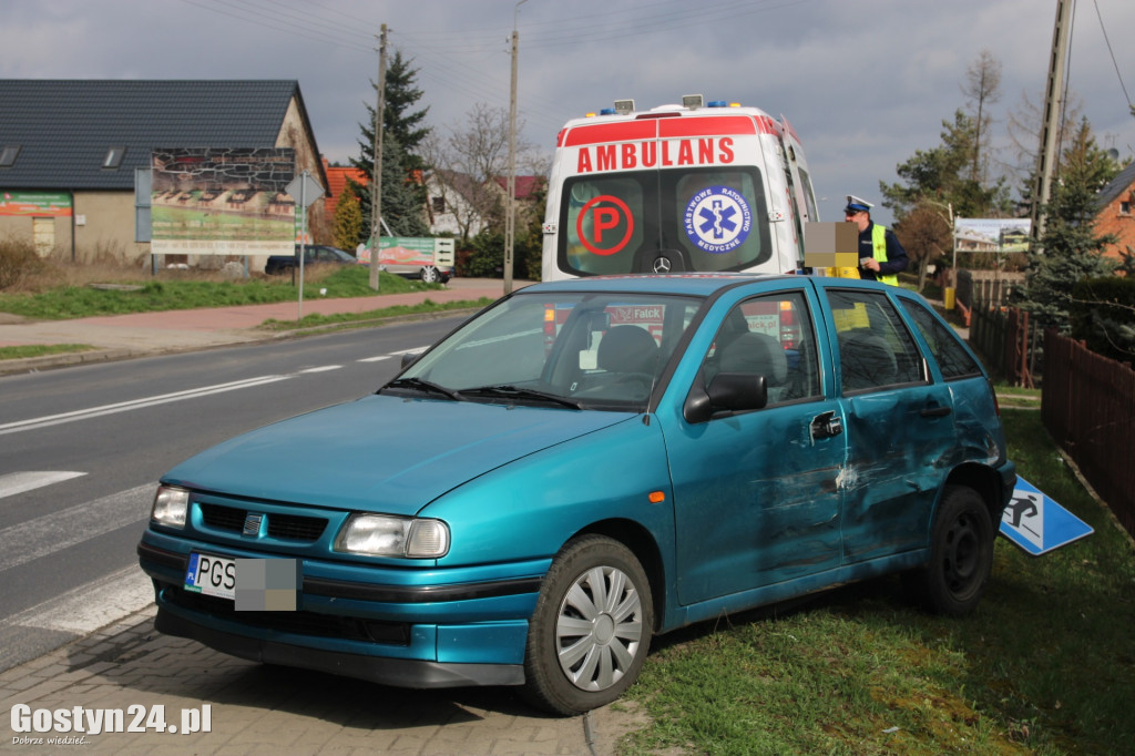 Zderzenie na gostyńskim skrzyżowaniu