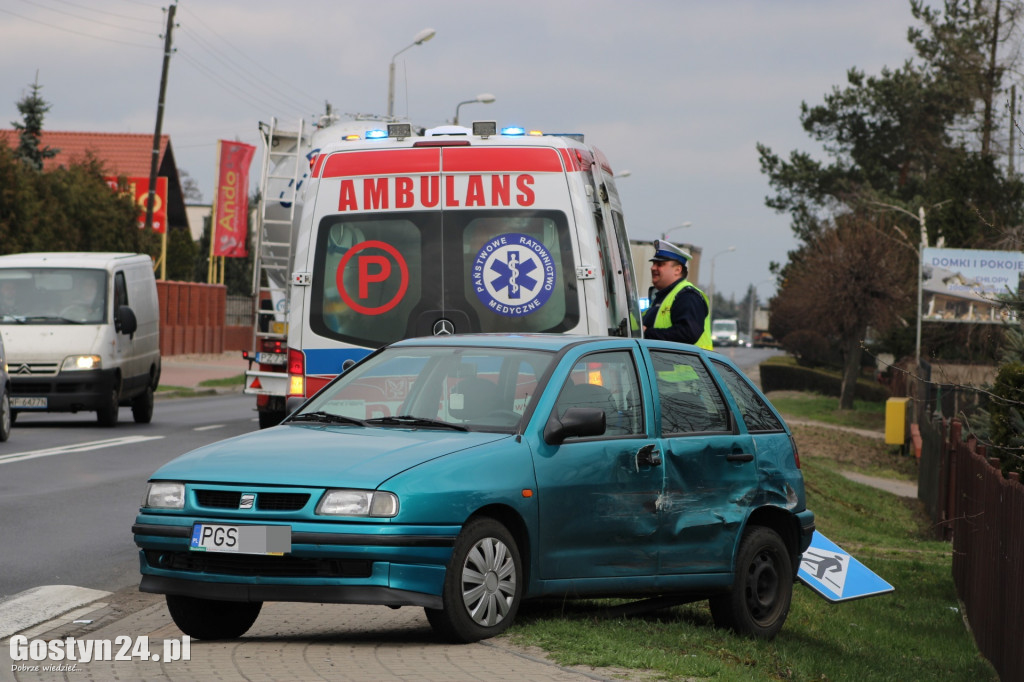 Zderzenie na gostyńskim skrzyżowaniu