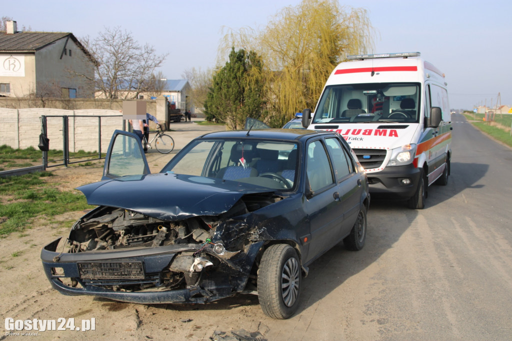 Wypadek na trasie Bączylas - Rokosowo