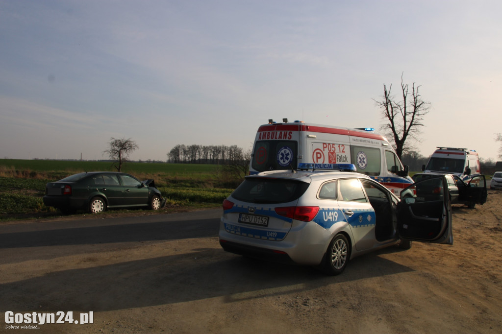 Wypadek na trasie Bączylas - Rokosowo