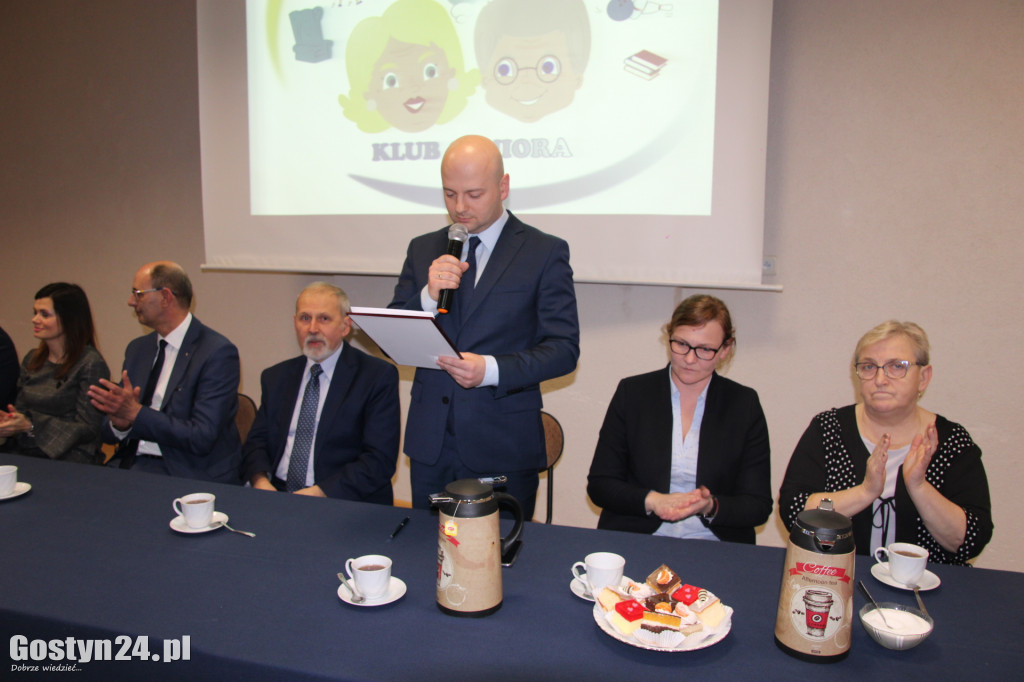 Otwarcie klubu seniora w Poniecu