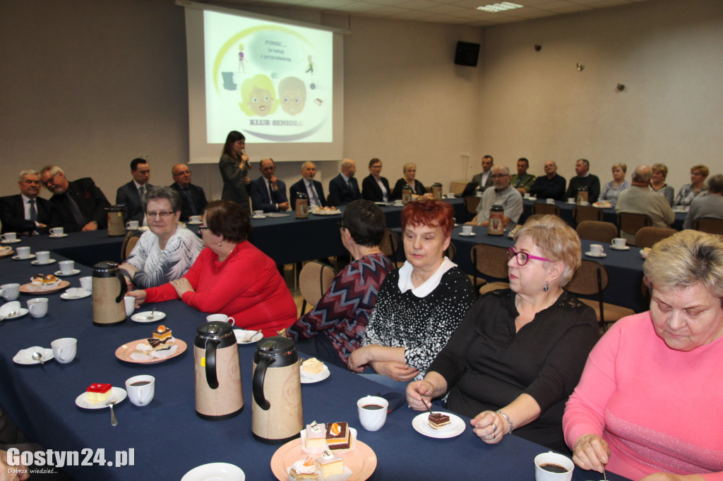 Otwarcie klubu seniora w Poniecu