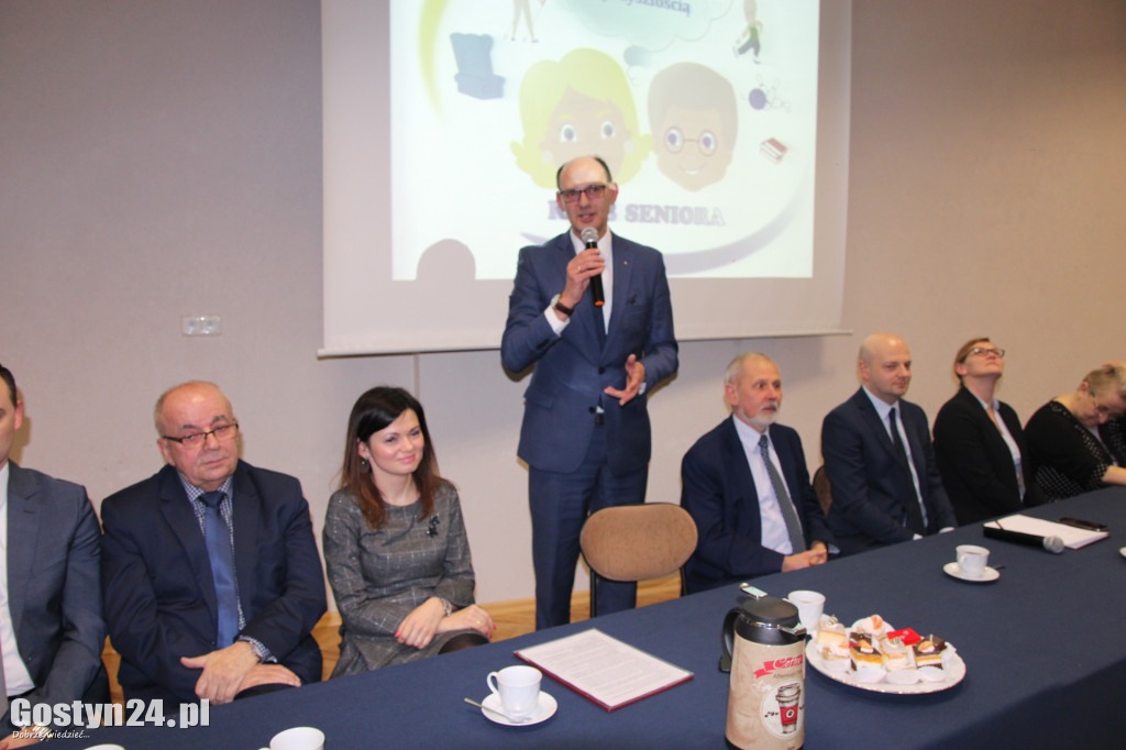 Otwarcie klubu seniora w Poniecu