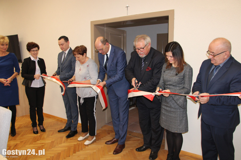 Otwarcie klubu seniora w Poniecu