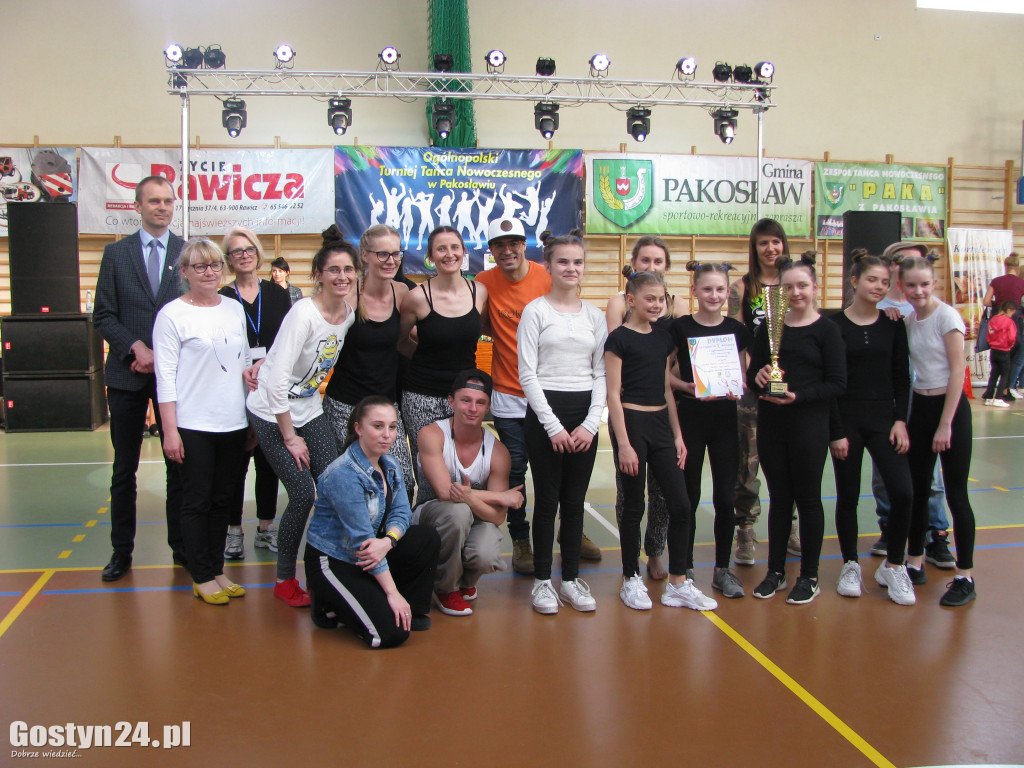 Pierwsze sukcesy gostyńskich tancerzy