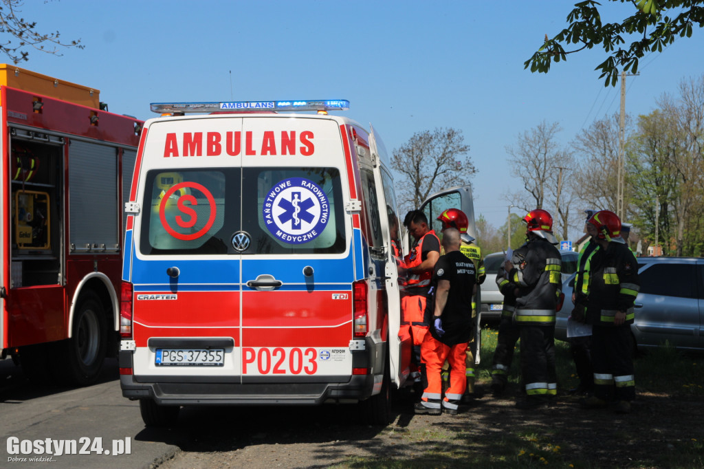 Zdarzenie na trasie Bodzewo - Bodzewko II