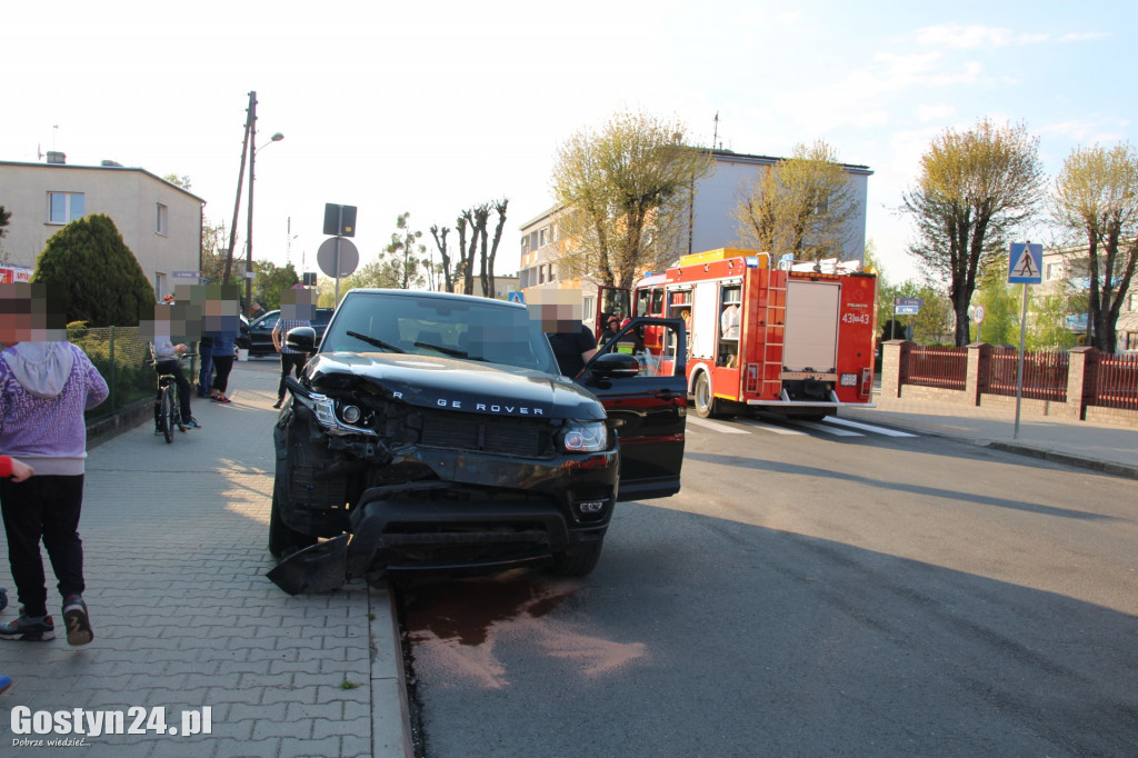 Zderzenie na gostyńskim skrzyżowaniu