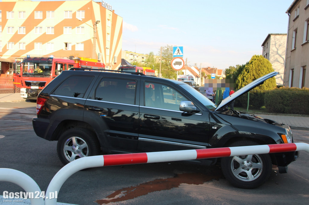 Zderzenie na gostyńskim skrzyżowaniu