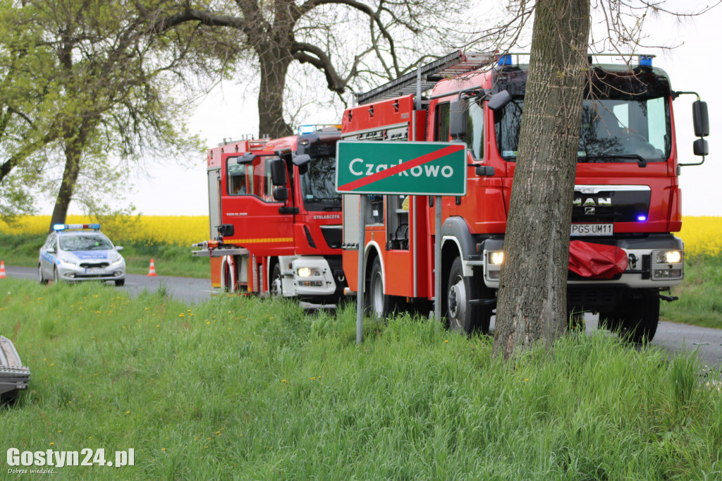 Poważny wypadek w Czarkowie