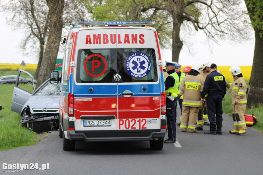 Poważny wypadek w Czarkowie