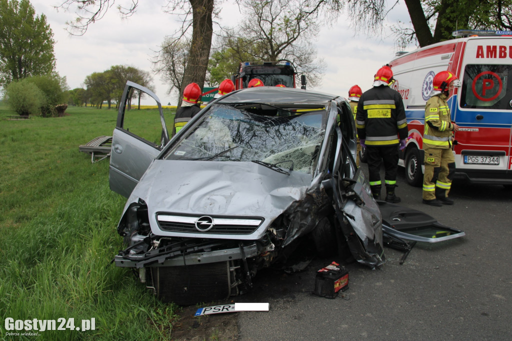 Poważny wypadek w Czarkowie